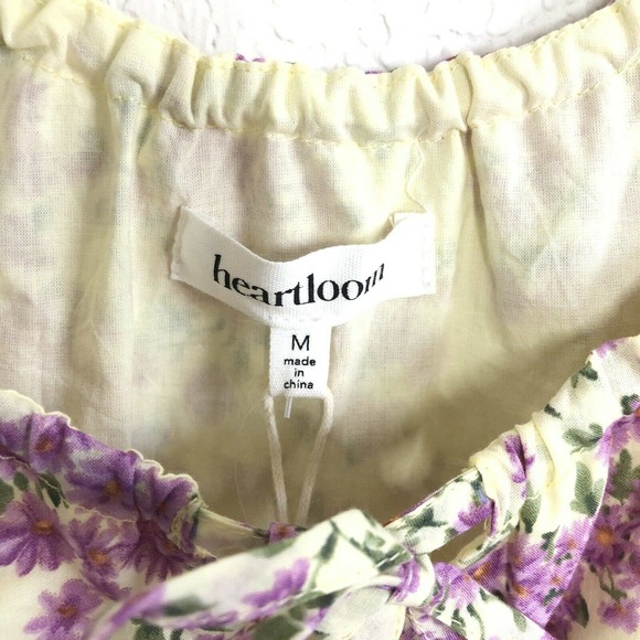 Heartloom Glow Stasi Floral Midi Sundress Ruffle Cottagcore Size Medium … - Picture 11 of 11